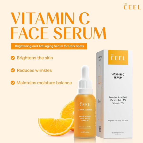 The Ceel 20% Vitamin C Brightening Anti-Aging Serum - Image 3